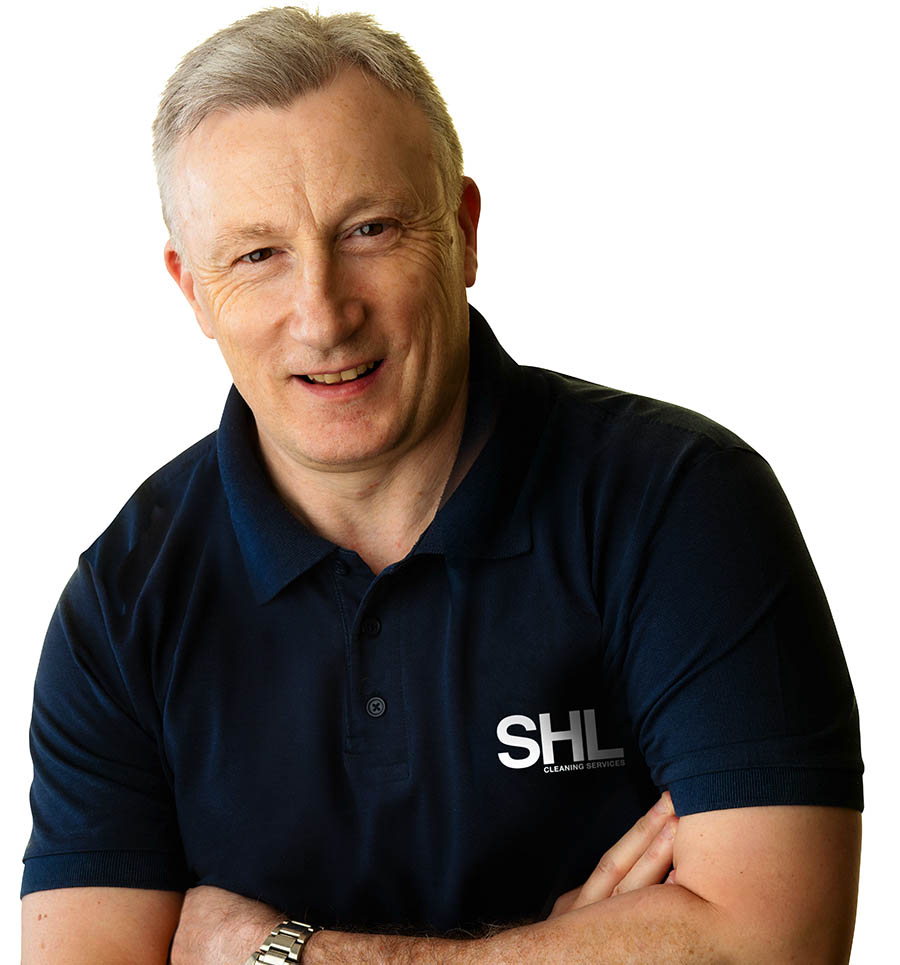 Steve Hands - Managing Director of SHL Cleaning.